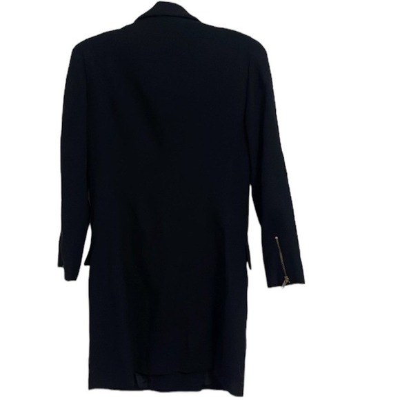 Anne Klein Dress Gold Button Career Black Size 4 - Picture 8 of 8